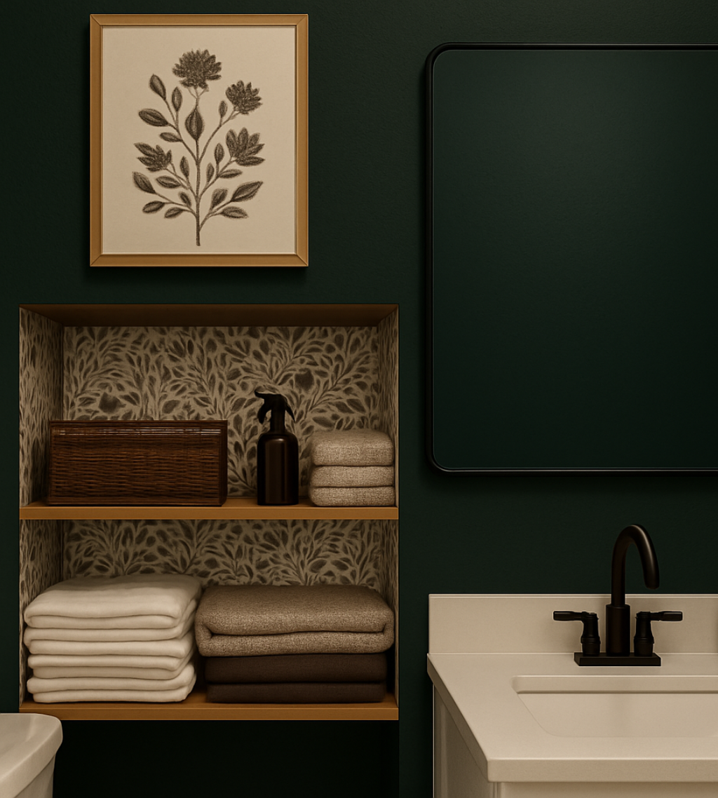 Creative Bathroom Wallpaper Ideas