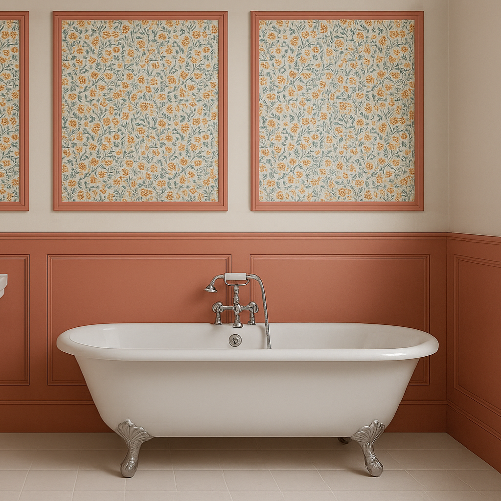 Creative Bathroom Wallpaper Ideas