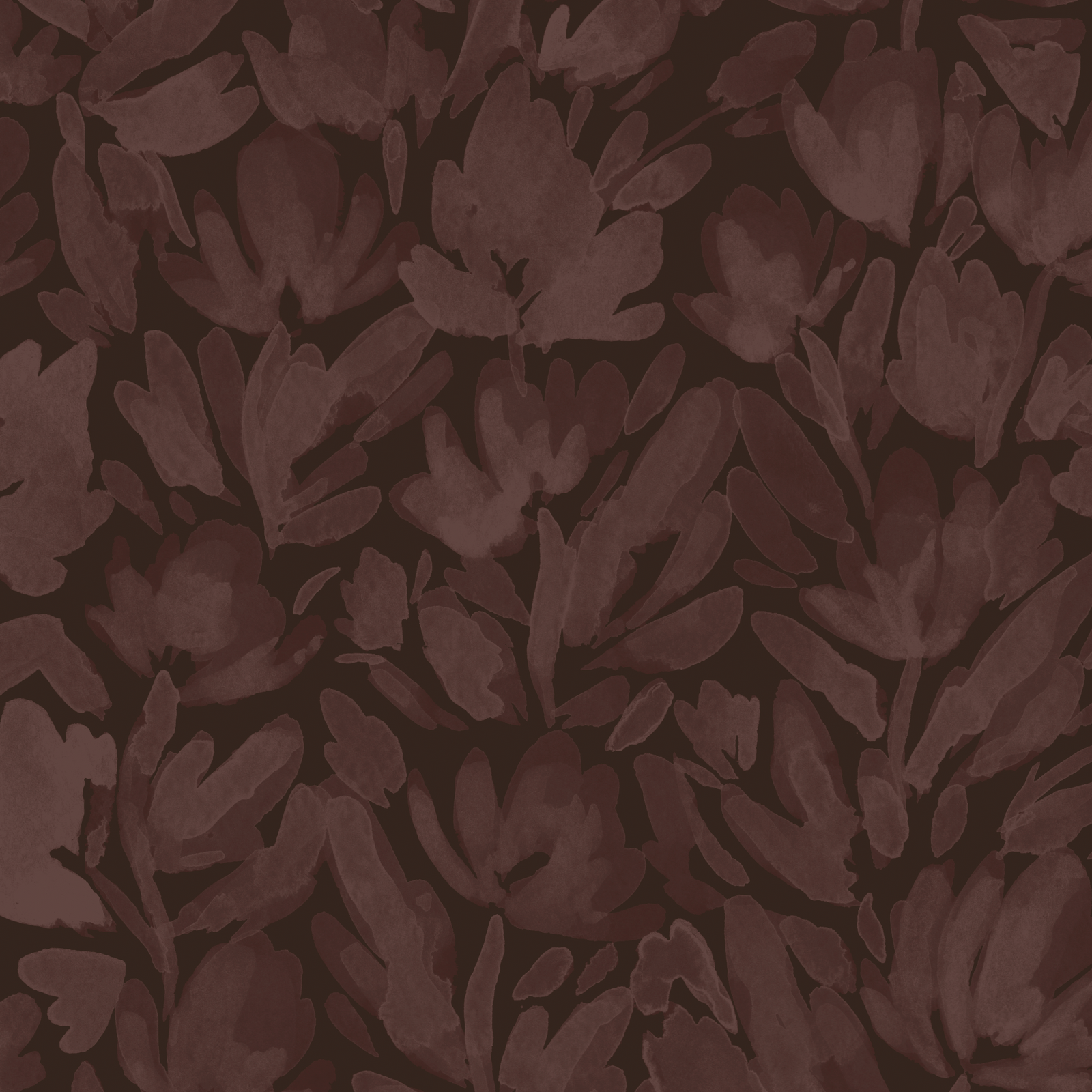 Tulip Vines - Burgundy