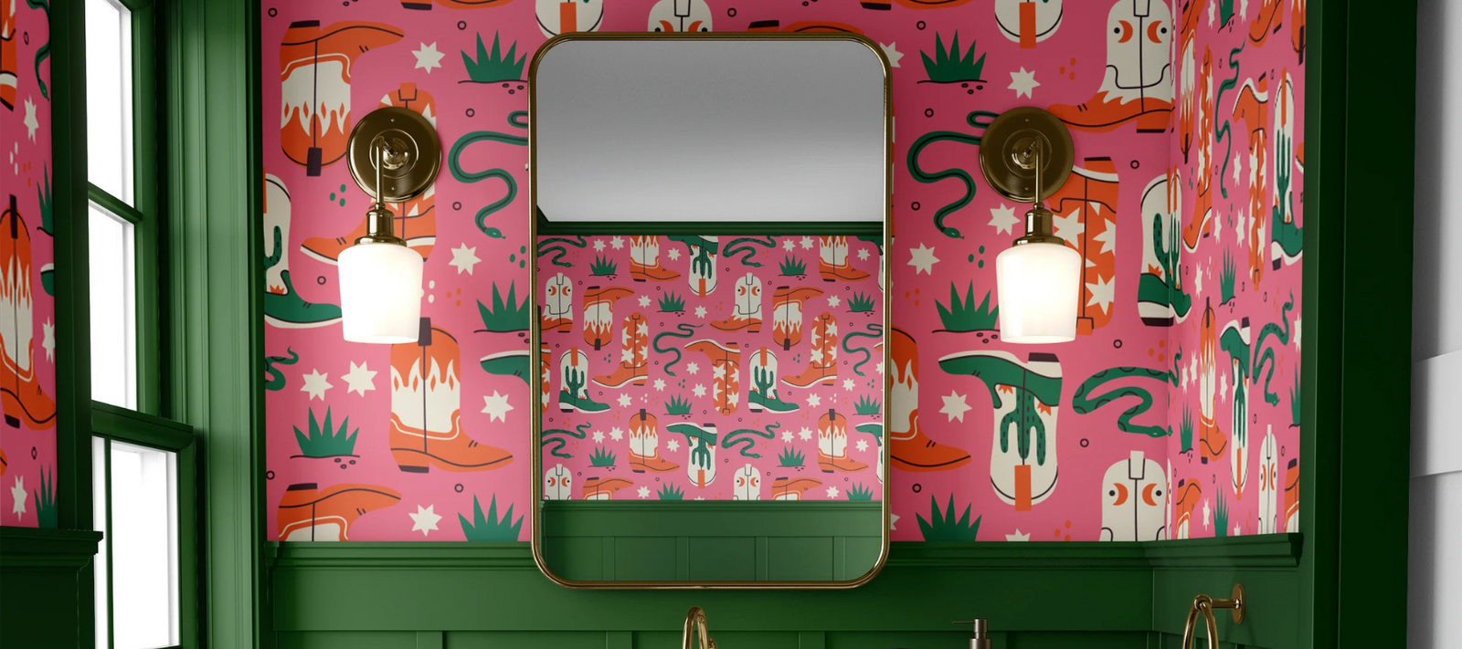 reative Ways to Use Wallpaper in Your Bathroom Funky Paper Co