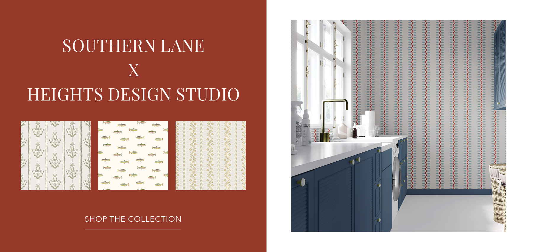 Southern Lane Artist Wallpaper Collection | A fresh, colorful take on traditional design. Blending Southern charm with timeless patterns. | Funky Paper Co