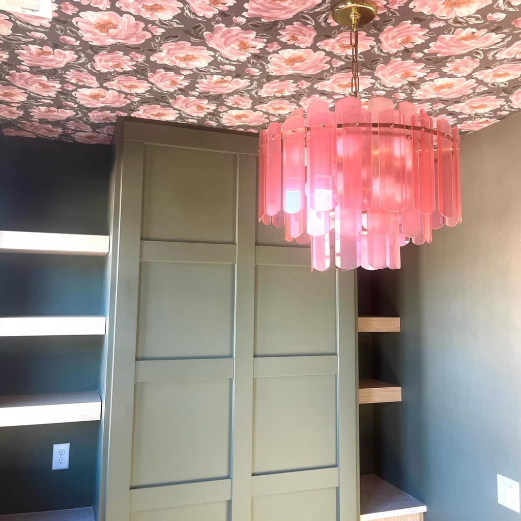 2026 wallpaper trends featuring bold patterns, warm neutrals, and textured wallcoverings by Funky Paper Co