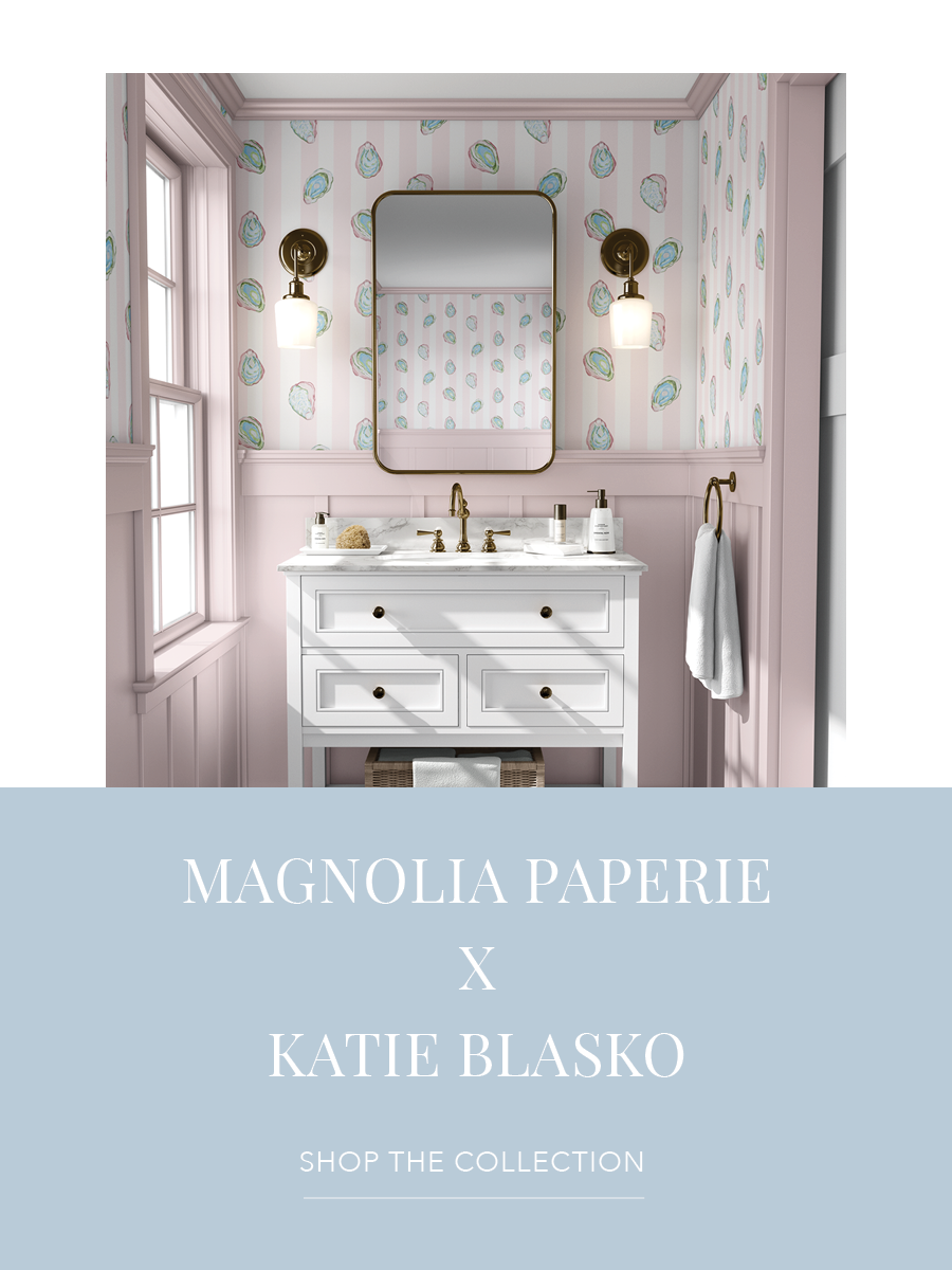 Magnolia Paperie Artist Wallpaper Collection | Hand-drawn ducks, oysters, and bugs in fresh pastels | Funky Paper Co