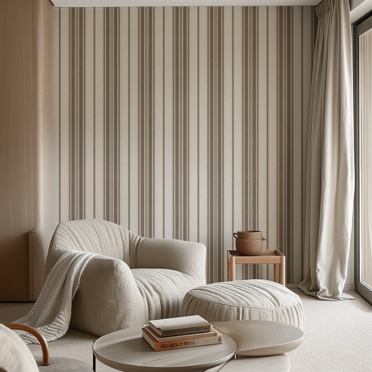 Classic Stripes - Brown