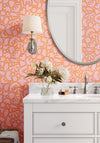 Abstract Shapes in Orange and Pink