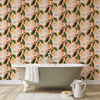 Irises Wallpaper in Peach X Juliana Tipton