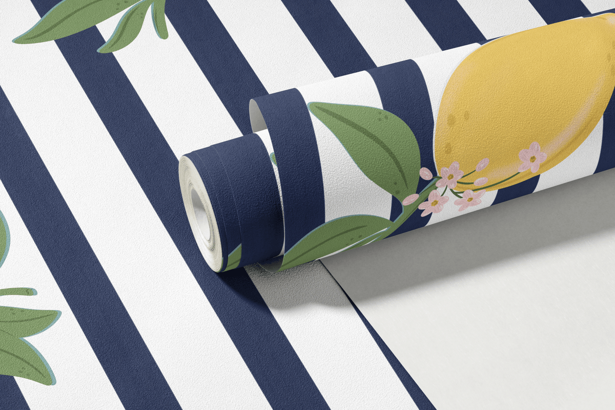 Zesty Stripe - Navy