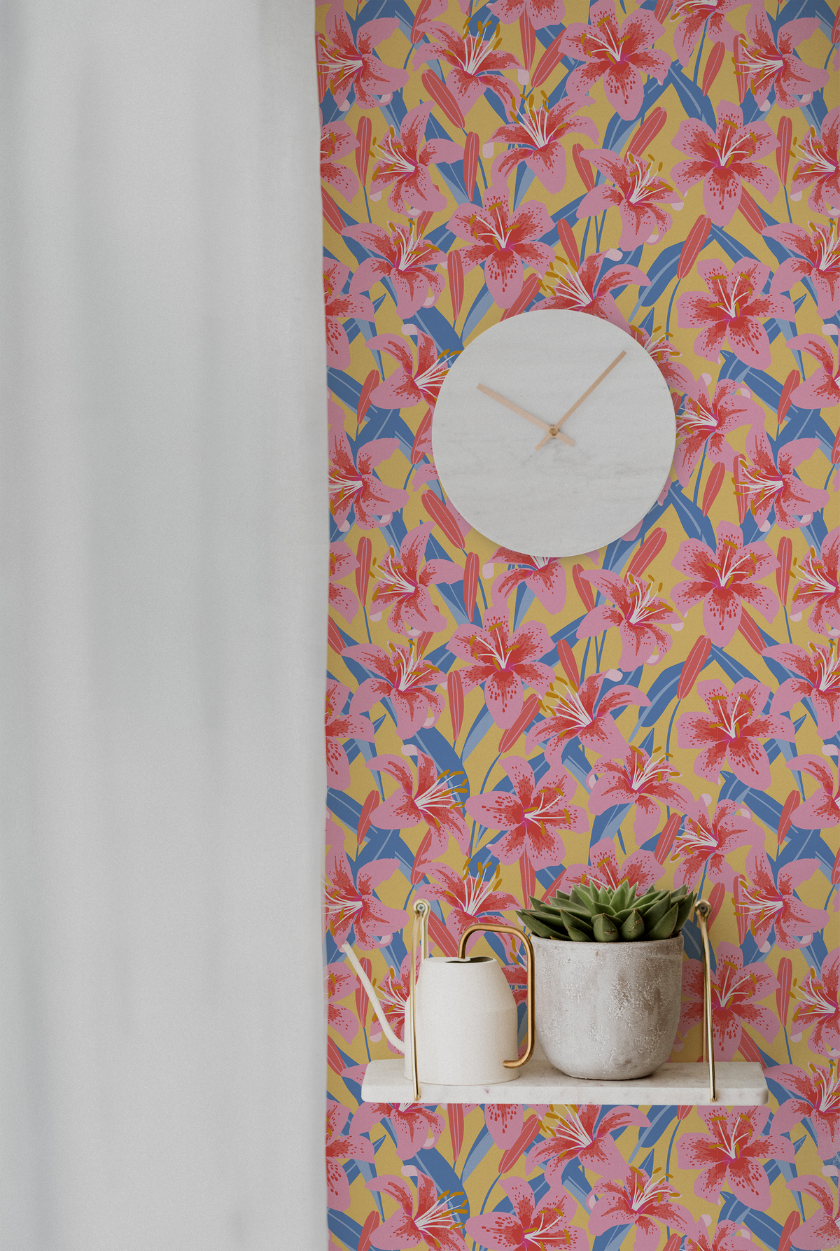Colorful Lilies