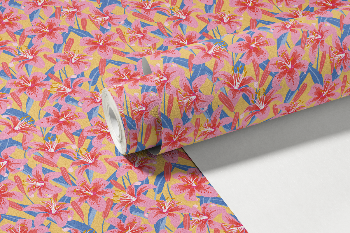 Colorful Lilies