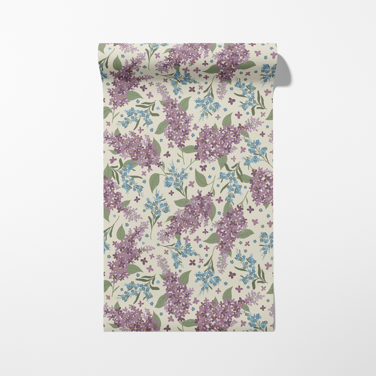 Lilacs and Forget-Me-Nots