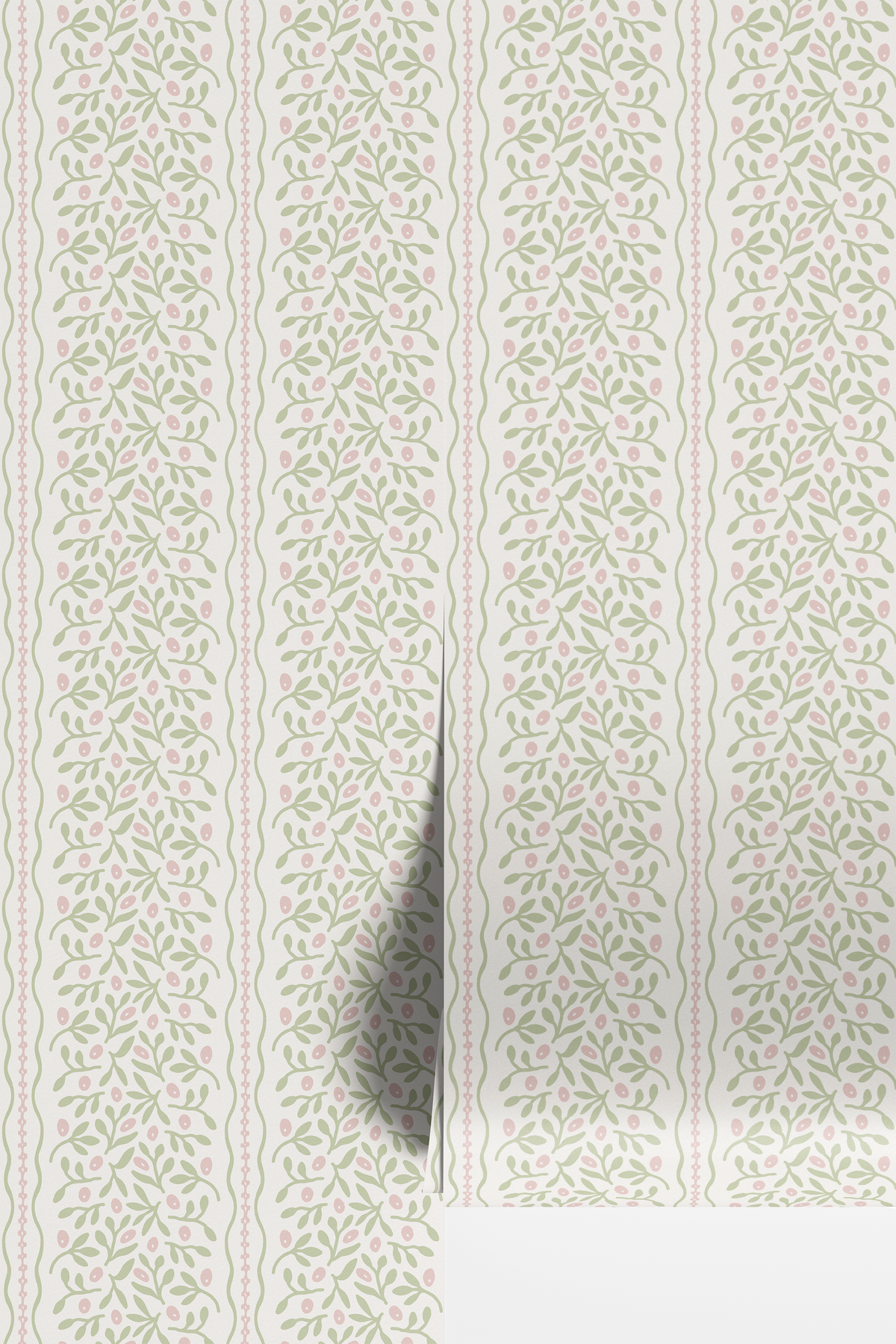 Caroline - Green/Pink