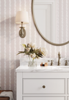 Gemma Wallpaper in Beige X Kate Clay