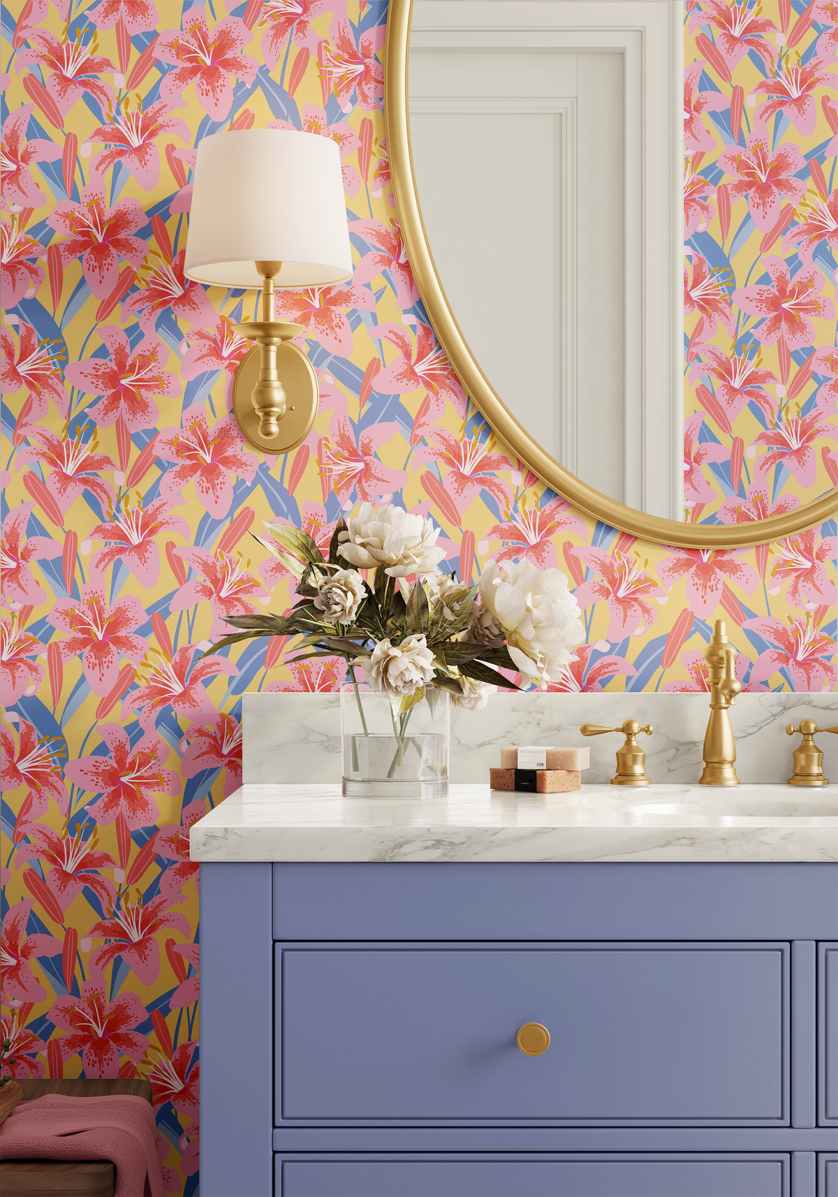 Colorful Lilies