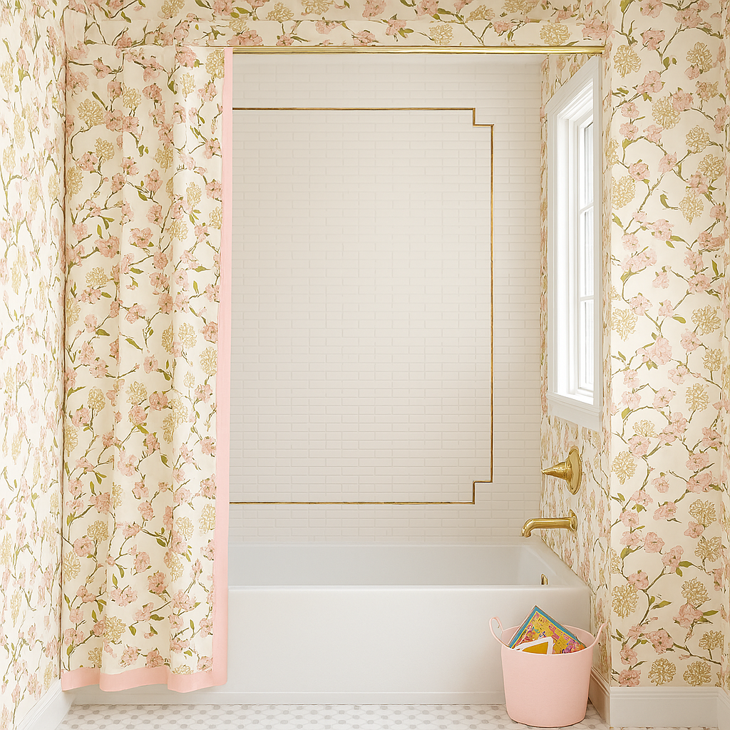 Creative Bathroom Wallpaper Ideas