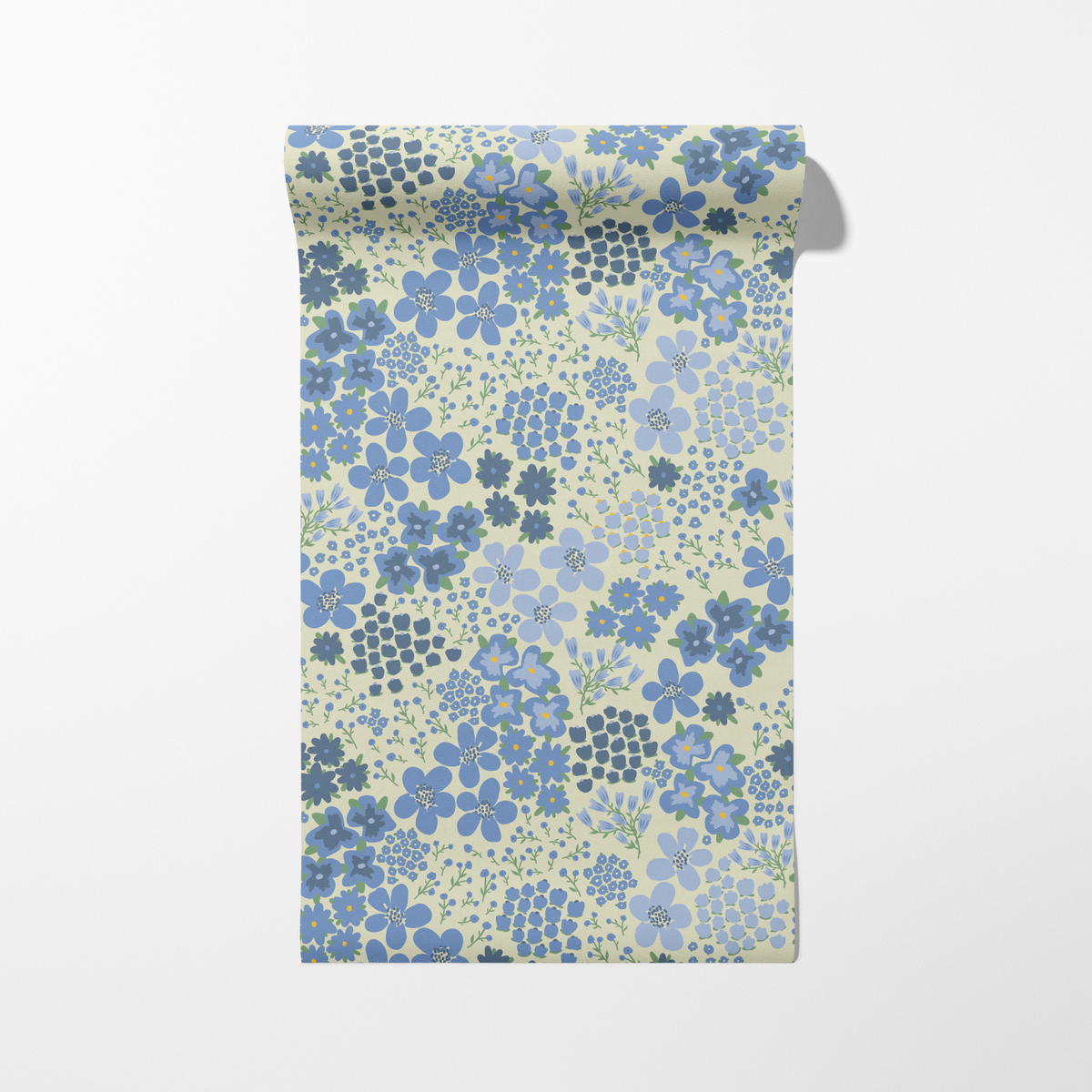 Les Fleurs - Cream &amp; Blue