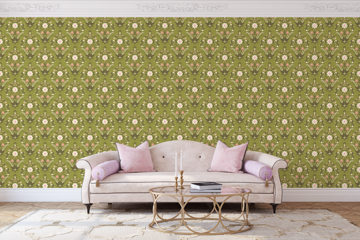 Versailles Damask - Multicolor