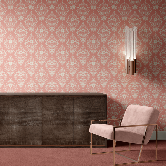 Versailles Damask in Pink