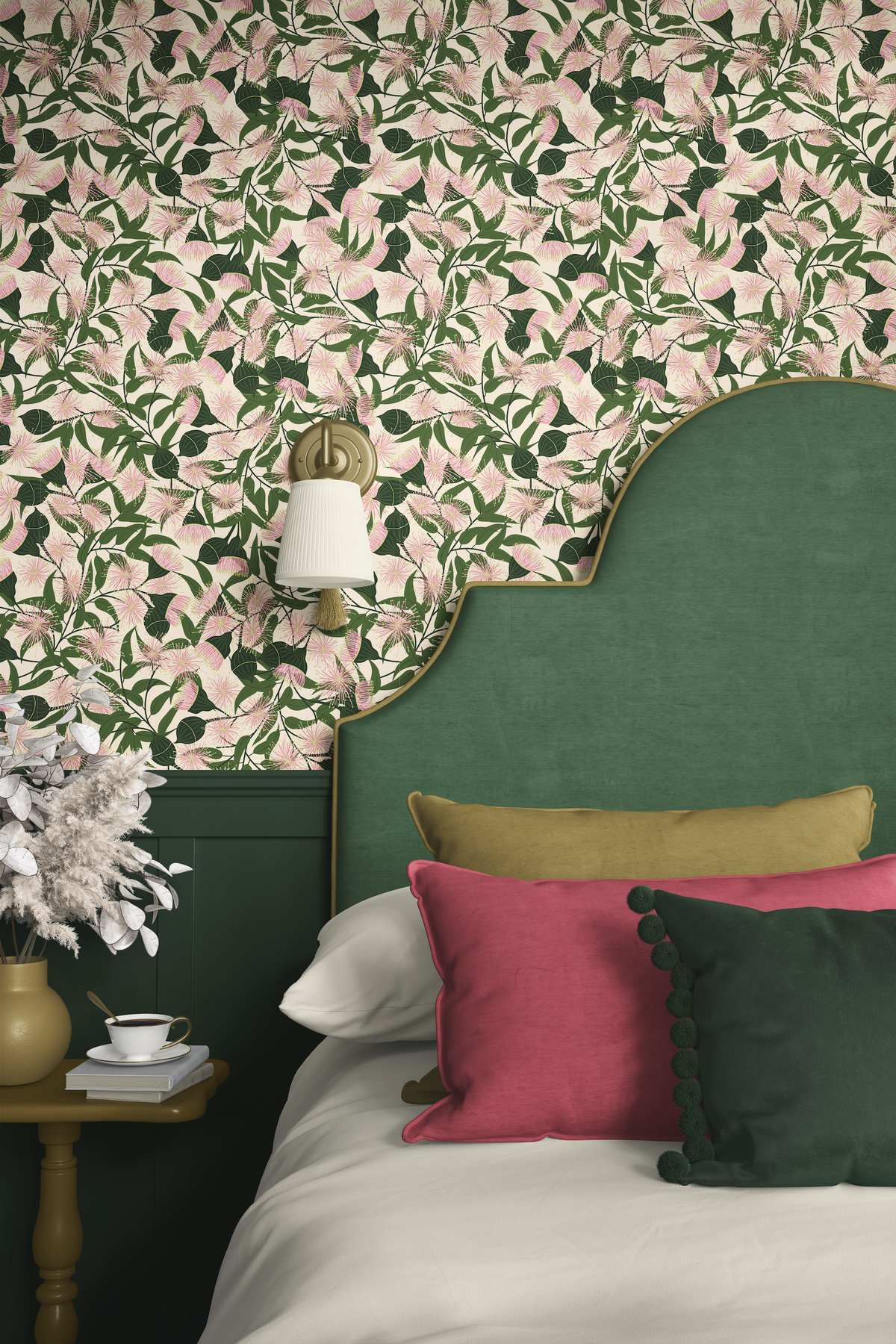 Eucalyptus Flowers And Leaves - Green