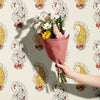 The Boteh Paisley Wallpaper in Yellow X Quirky Paisley Designs