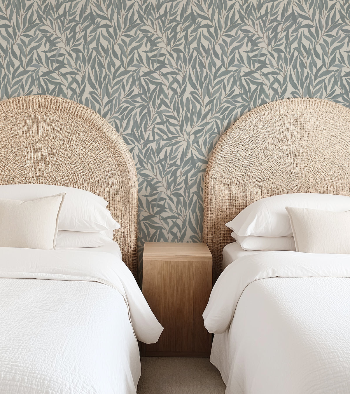 Great Willow - Teal Blue Cream