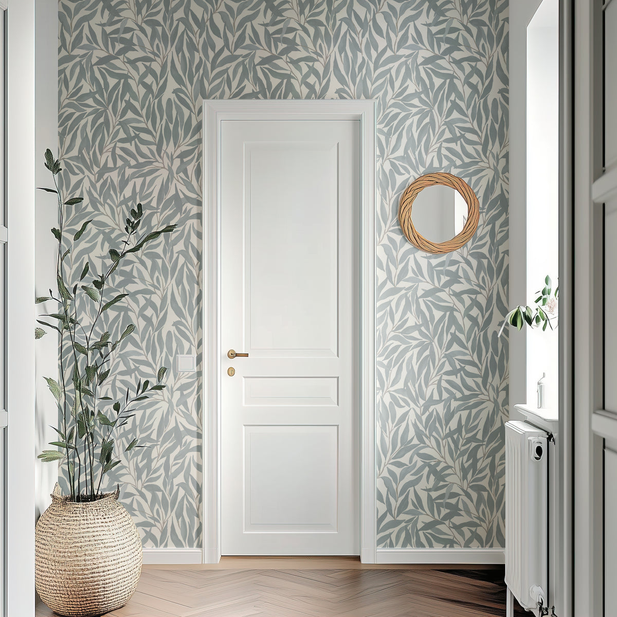 Great Willow - Teal Blue Cream