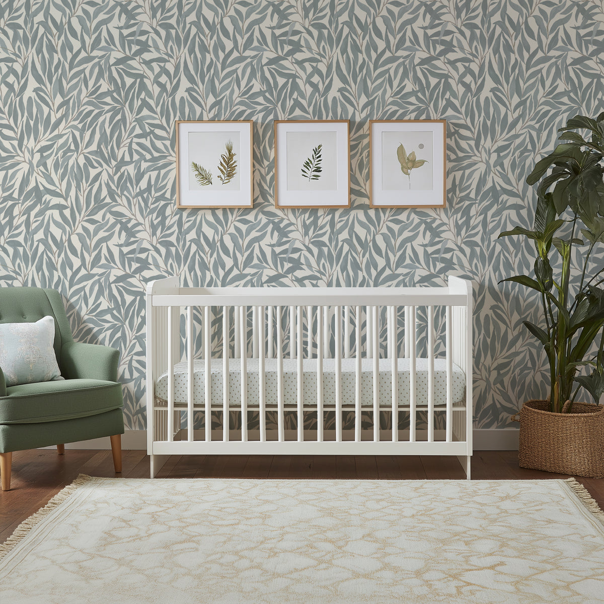 Great Willow - Teal Blue Cream
