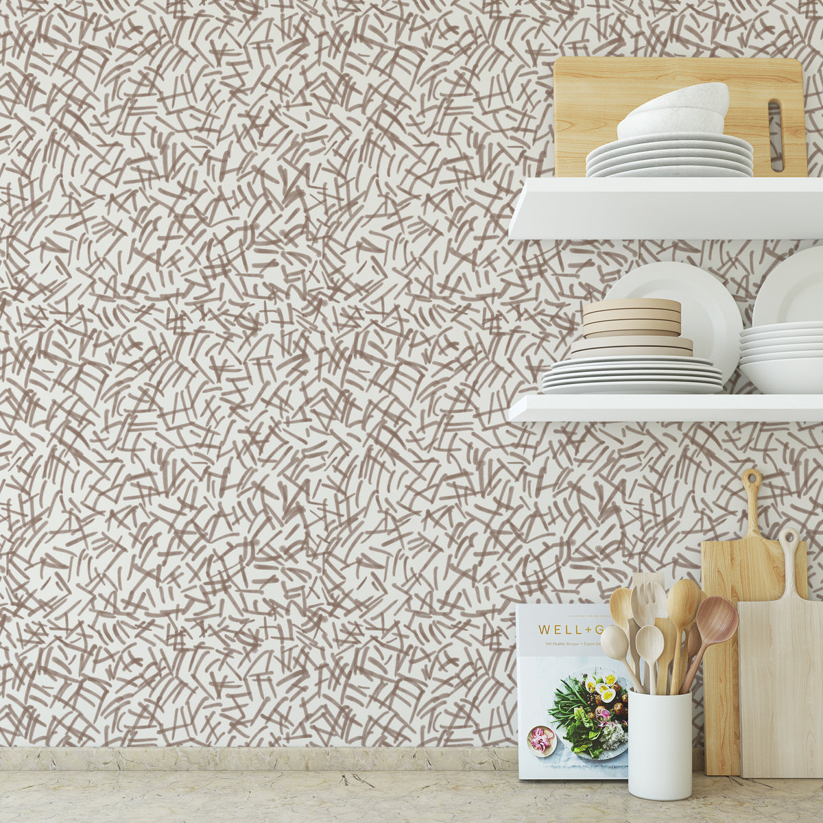 Hatches - Brown/Beige