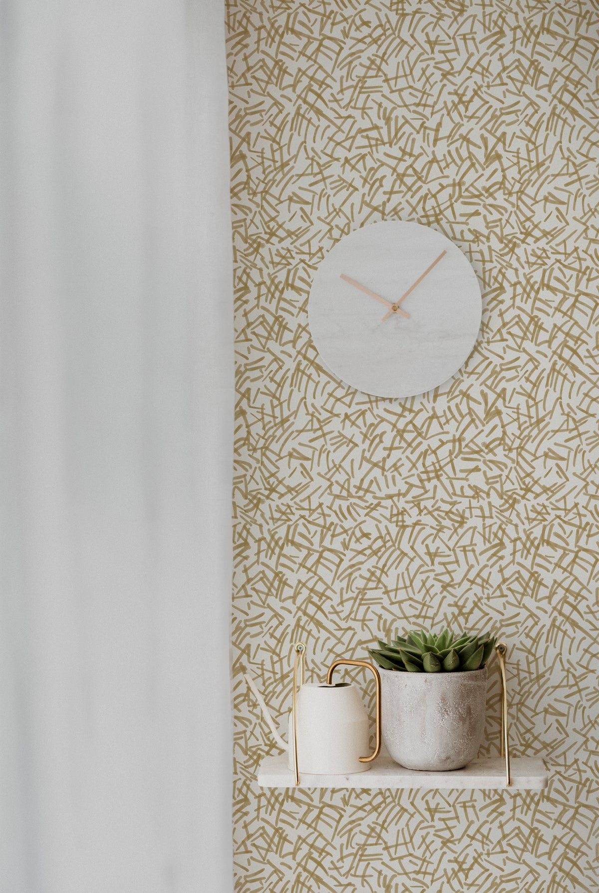 Hatches - Mustard/Beige