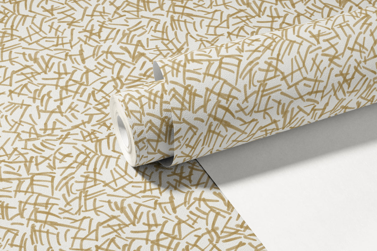 Hatches - Mustard/Beige