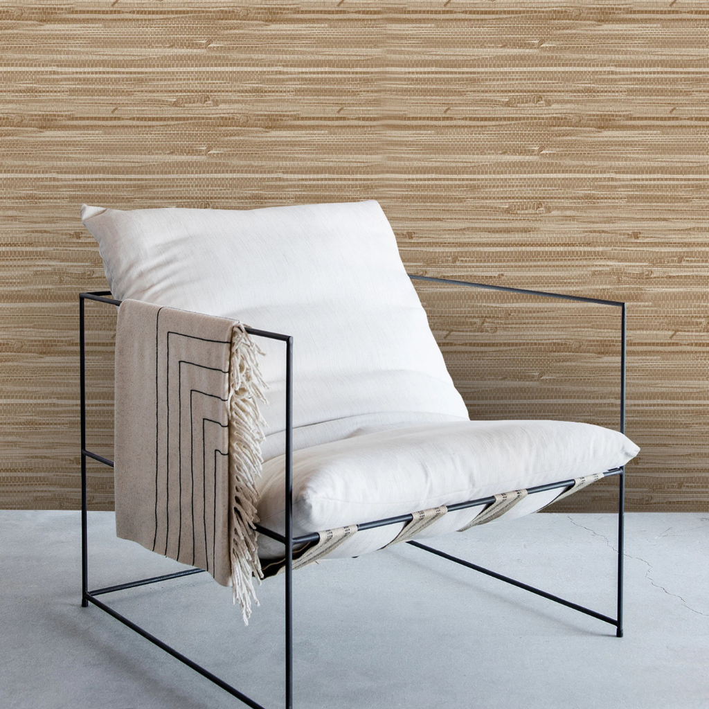 Textured Grasscloth Wallpaper: Interior Design Trends for 2025