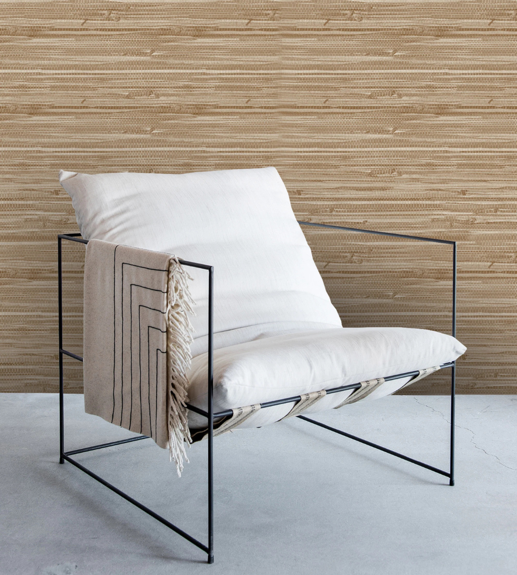 Textured Grasscloth Wallpaper: Interior Design Trends for 2025