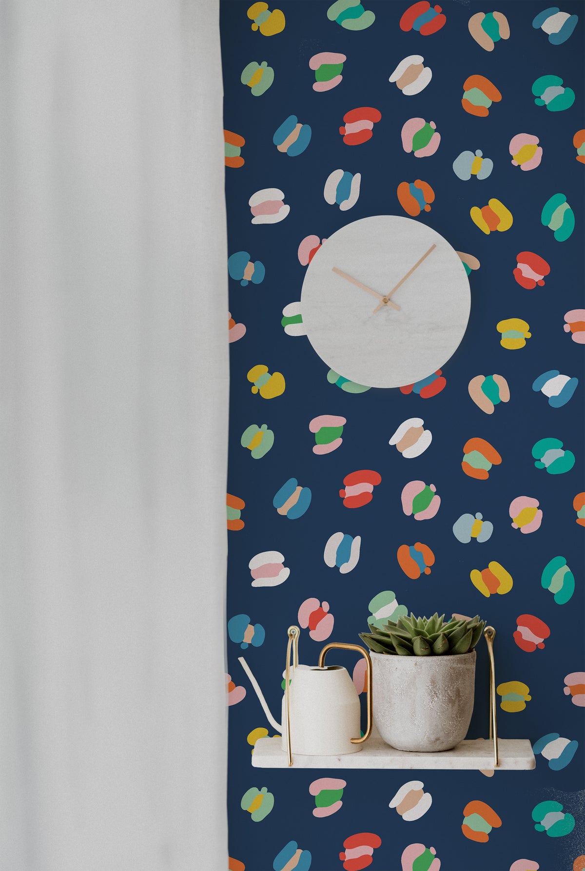 Jungle Spots - Navy