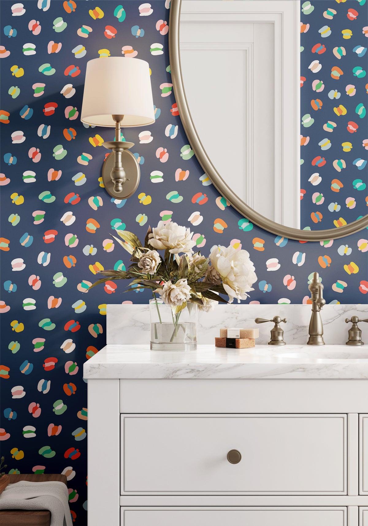 Jungle Spots - Navy