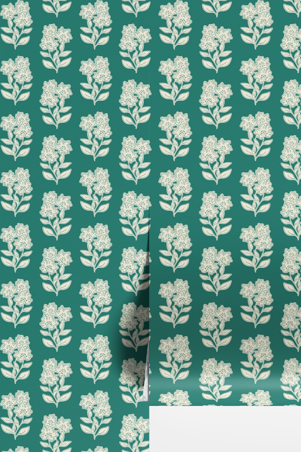 Leafy Flower Stems - Green