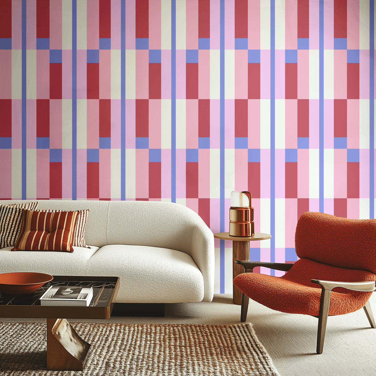 Color Block Cherry Stripes