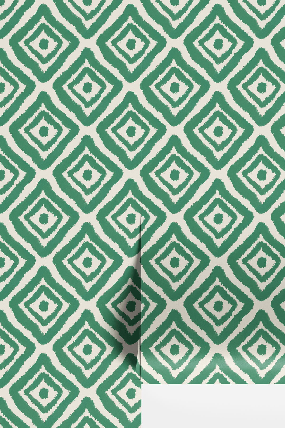 Mediterranean Rhombus- Green
