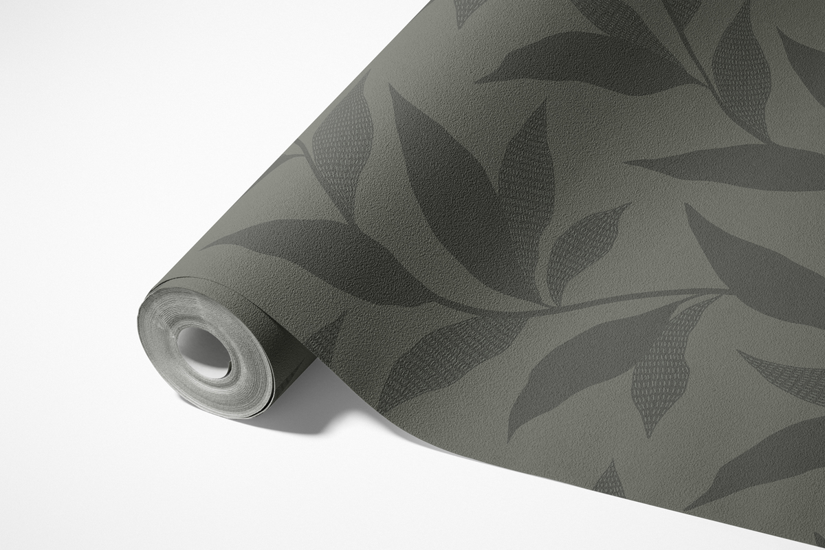 Botanical Vines - Olive Green