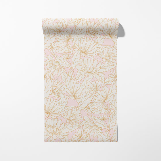 Grandmillennial Floral in Pink