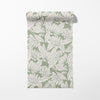 Grandmillennial Floral in Green