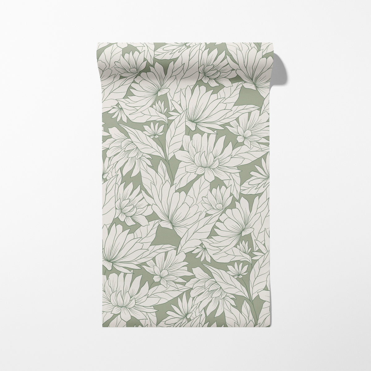 Grandmillennial Floral - Green