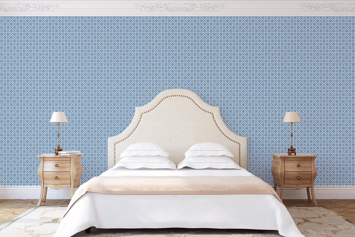 Geo Tile - Blue