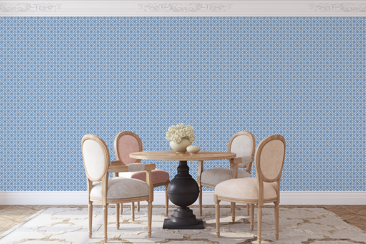 Geo Tile - Blue