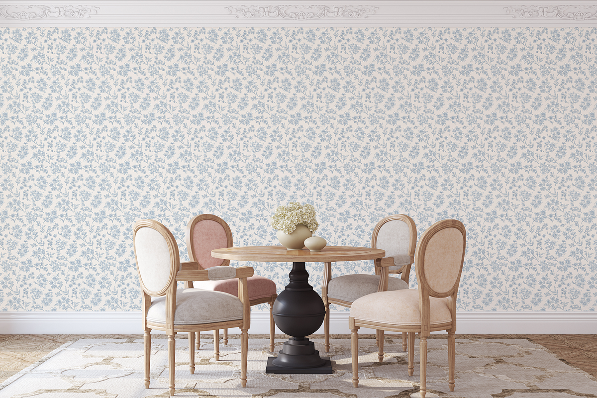 Sweet Briar Florals - Blue