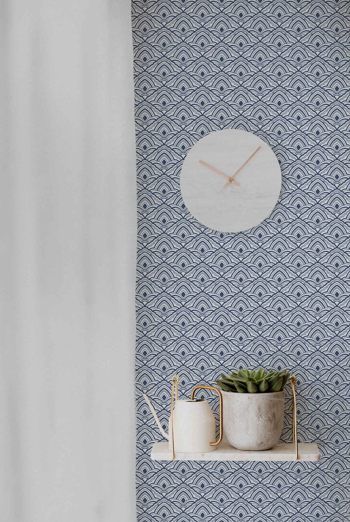 Ornate - Navy