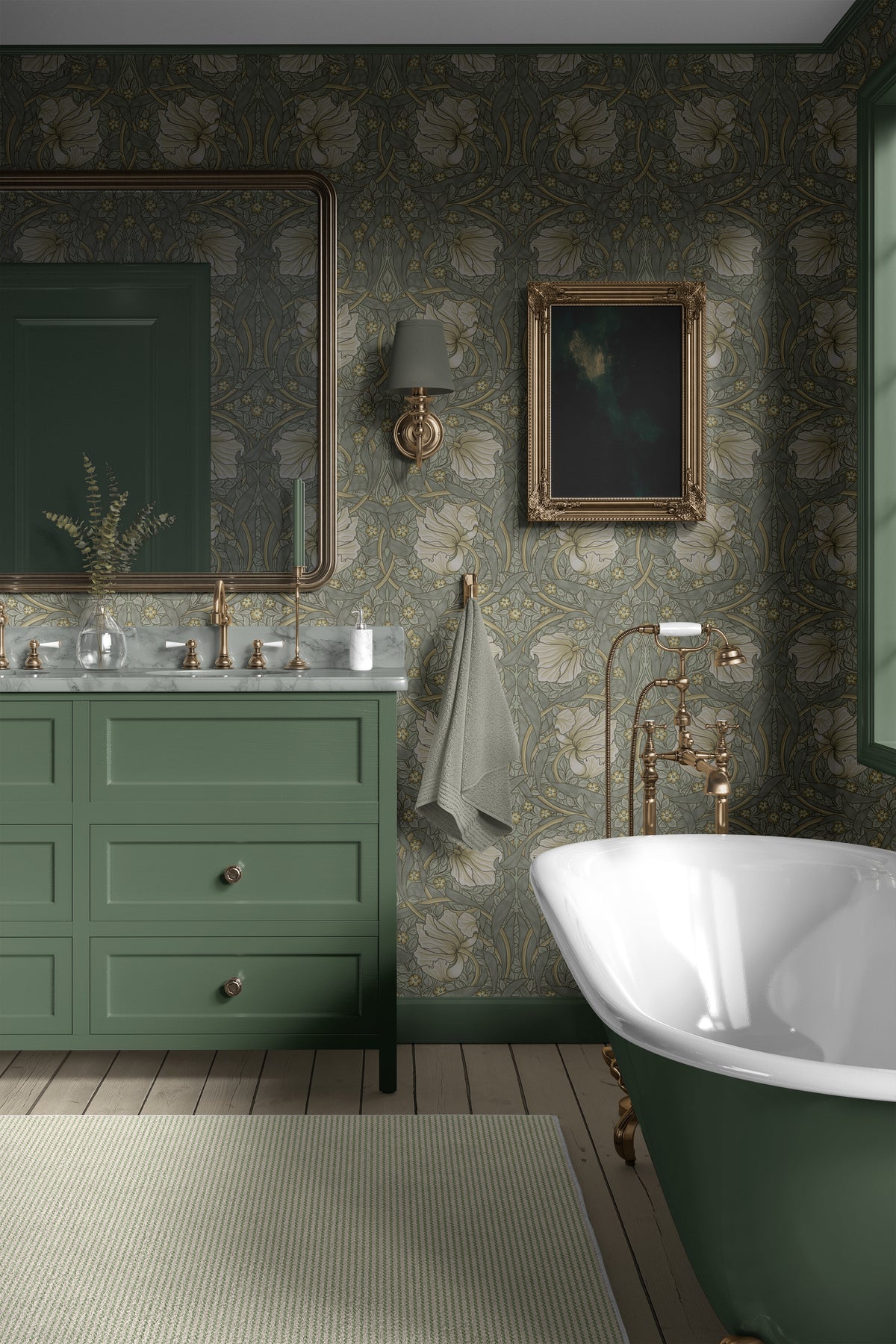 Pimpernel by William Morris - Sage