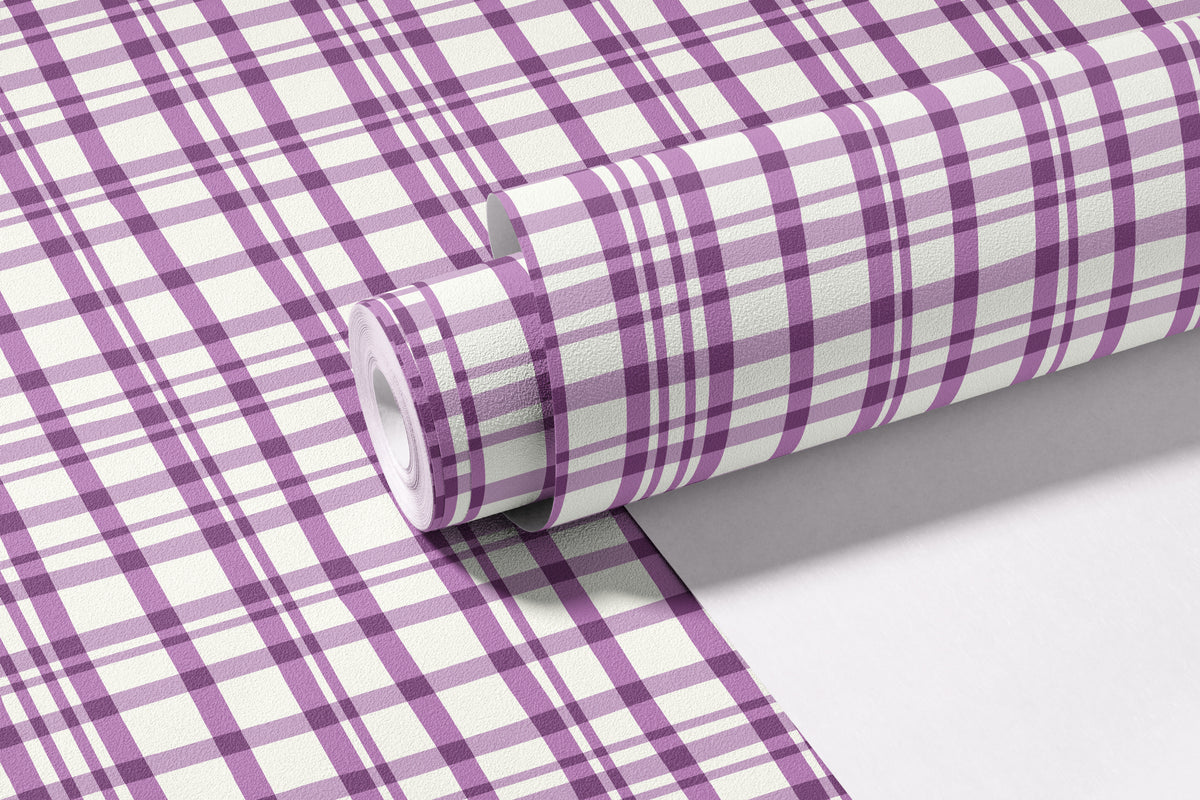Pretty Plaid - Purple