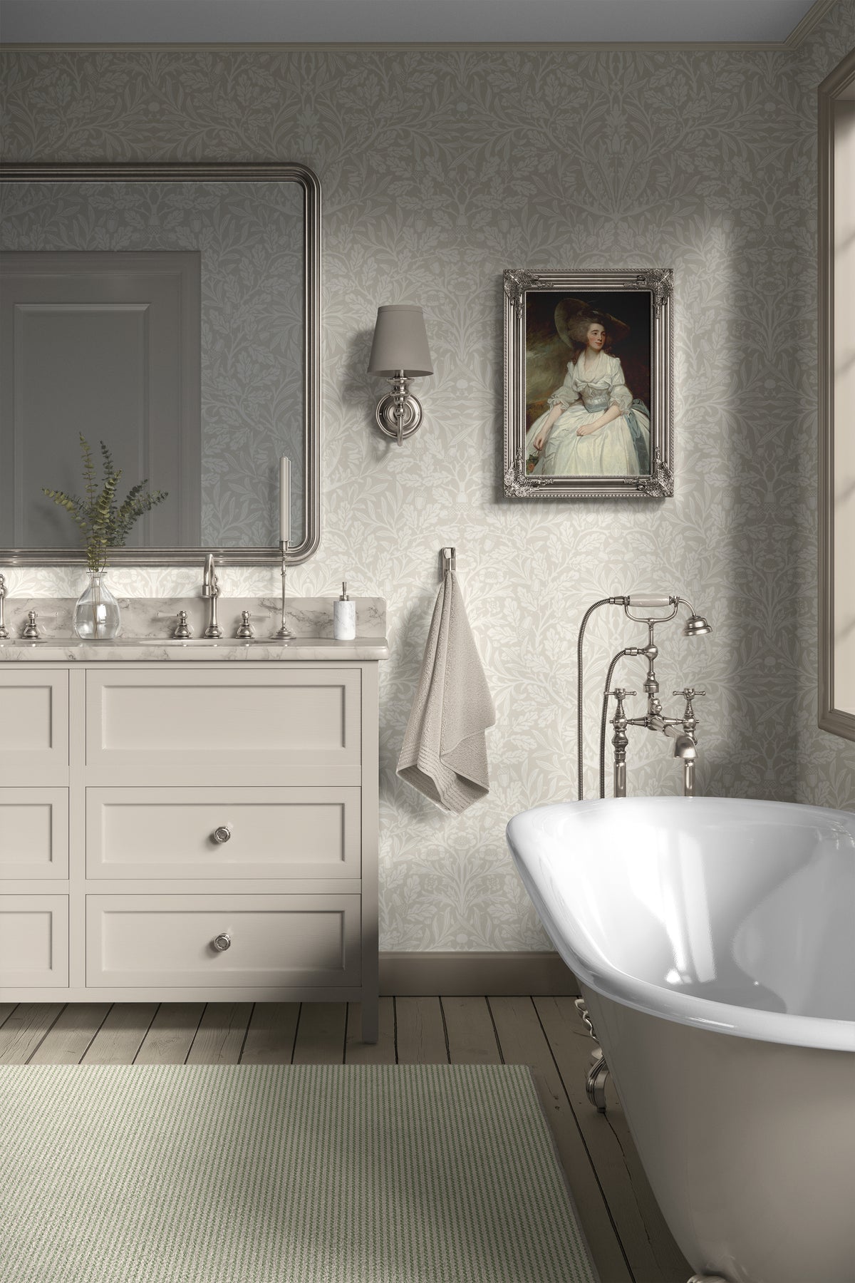 Pure Acorn by William Morris - Beige