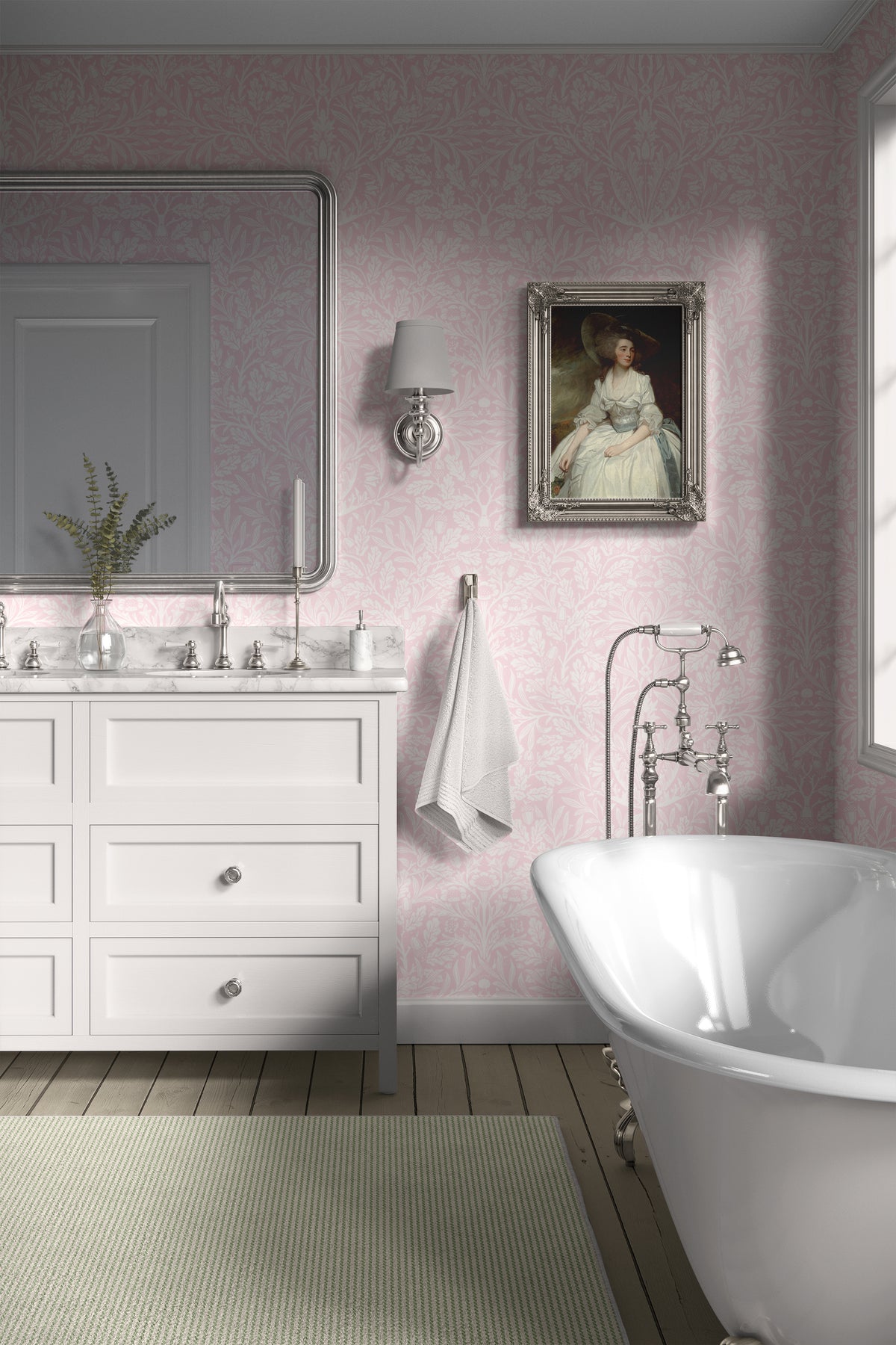 Pure Acorn by William Morris - Pink
