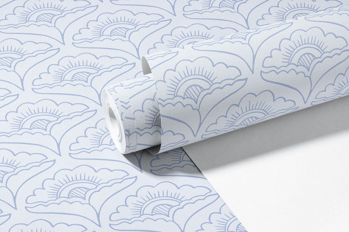 Raising Petals - Light Blue