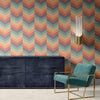 Sporty Retro Chevron X Studio Periwink